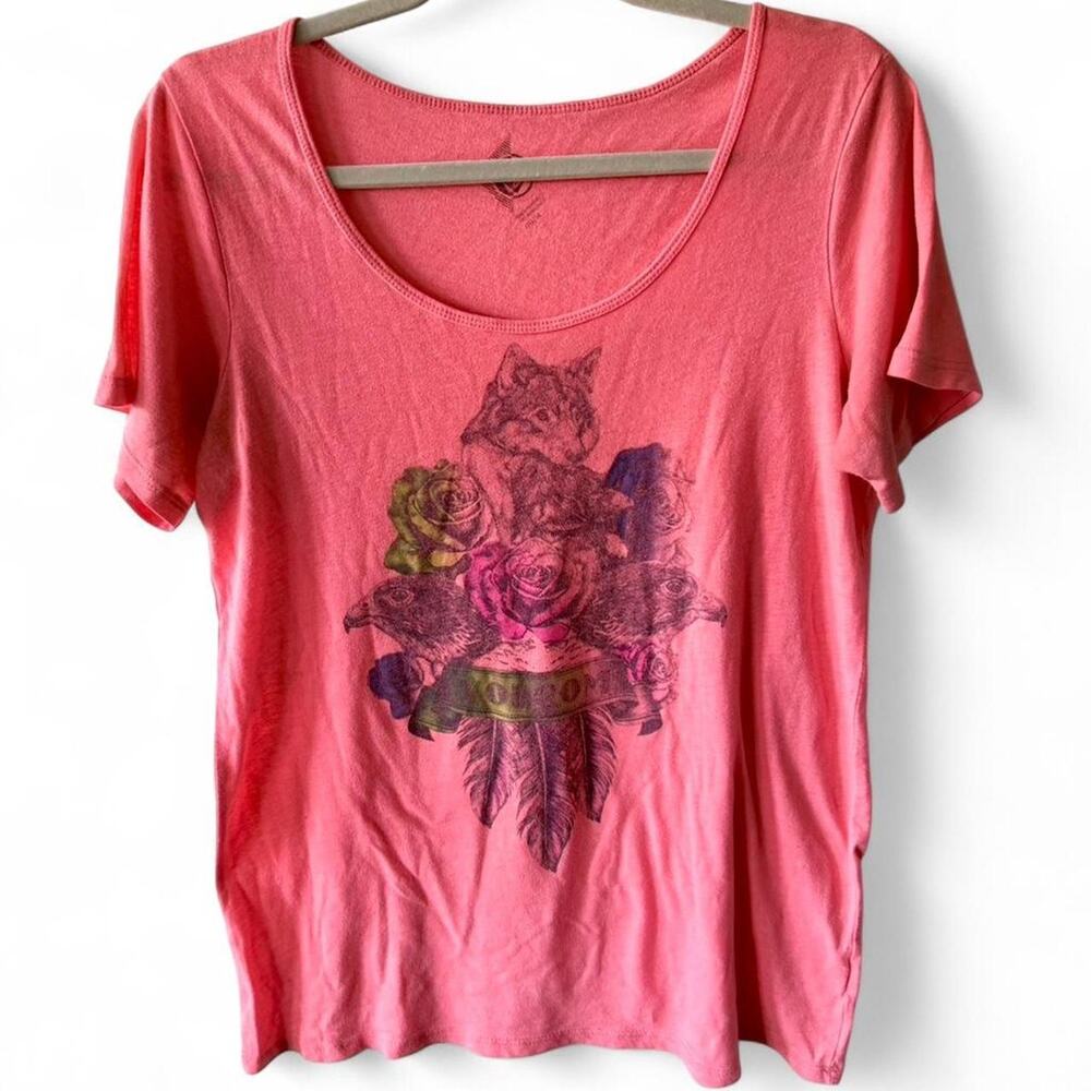 Volcom pink shirt